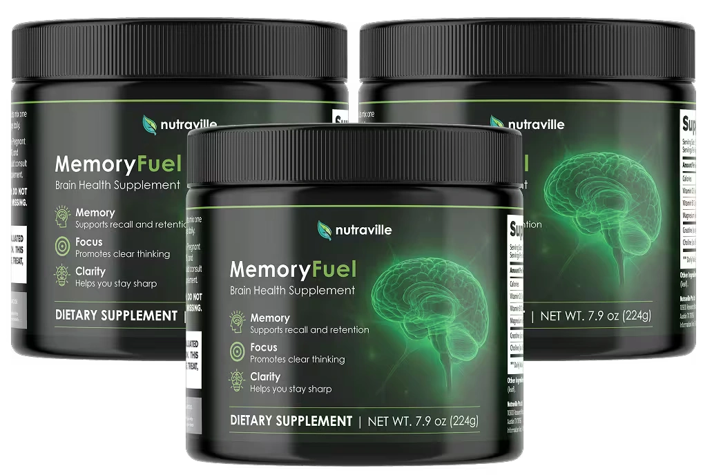  Memory Fuel 3 bottle brain